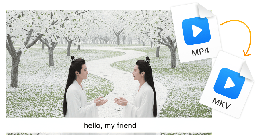 Mehrere Audio- & Untertitelspuren